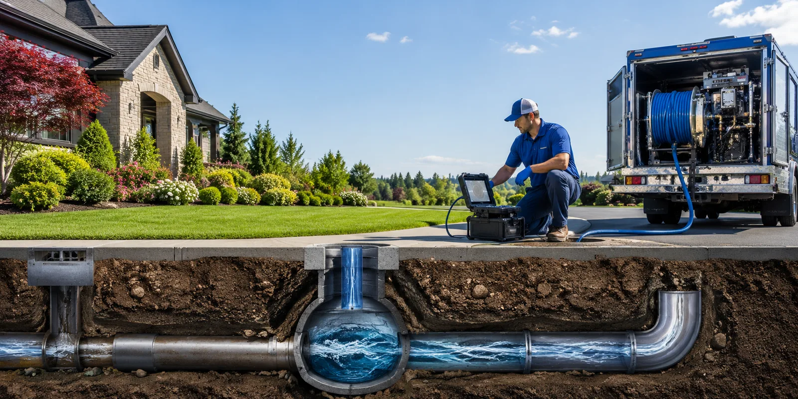 Drainage restoration information for North Freedom, WI